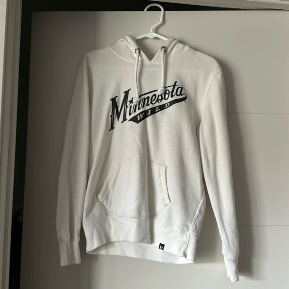 White wild sweatshirt